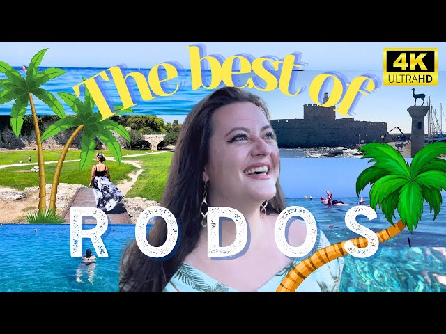 The Best 40 Places in Rodos Town (4K UltraHD)