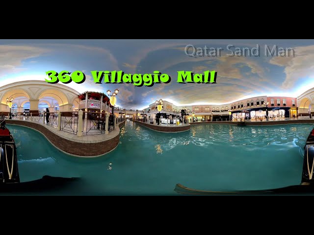 A #360degree Video of a  #Gondola Ride along the Canal inside #Villaggio Mall in #Qatar.