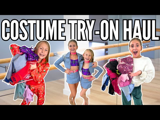 DANCE Costume TRY-ON HAUL 2025! | Dance Competition Costume Reveal