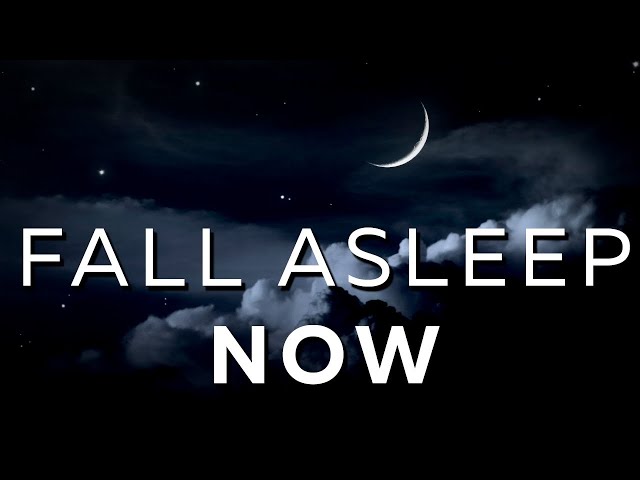 Fall Asleep Now: PEACEFUL SLEEP with DARK SCREEN after 30min