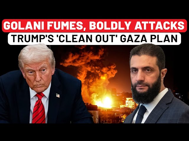 Syria's Golani Issues Rare Warning Over US' Gaza Move, Says "Trump Plan Will Fail!" | Hamas | IDF