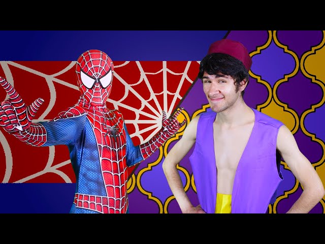 Spider-Man vs Aladdin | Epic Rap Battles of My Ass