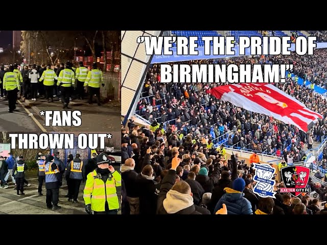 ANGRY Fans KICKED OUT! Blues WIN AGAIN  Birmingham City V Exeter City VLOG