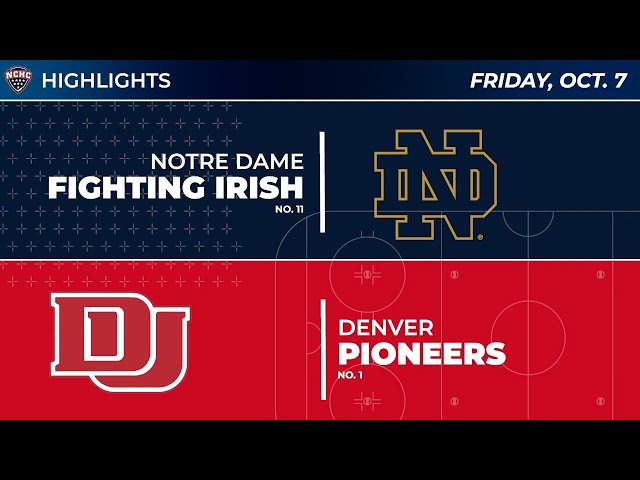 10/7/22 Notre Dame at Denver Highlights