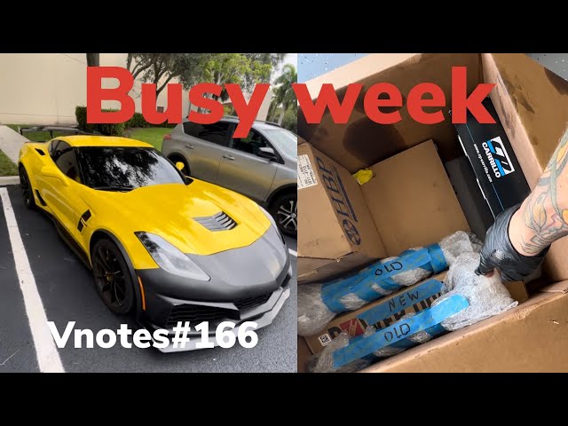 Vnotes #166 ZR1 BODY KIT AND MORE EVOX PARTS!!