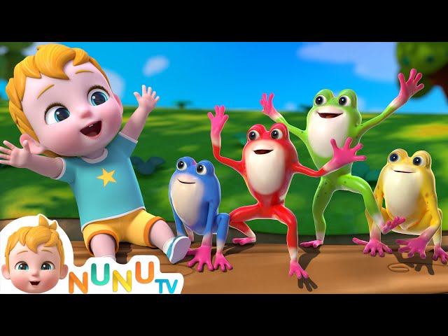 Five Little Speckled Frogs + More Kids Songs | NuNu Tv Nursery Rhymes