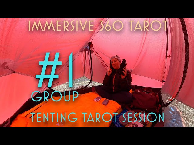 #1 - RAINY CAMPING - IMMERSIVE VR 360 TAROT TIMELESS PICK-A-CARD READING