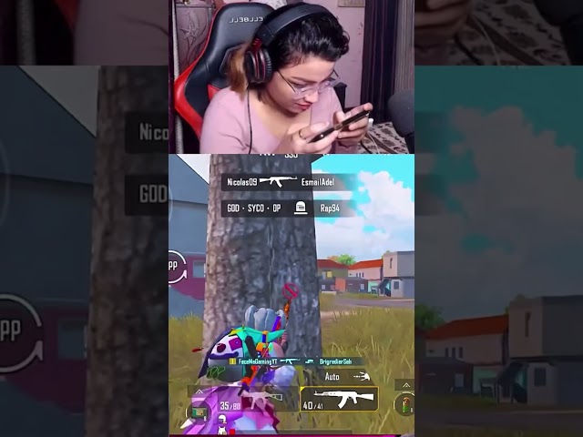 1 hp accuracy by girl gamer🥵🇮🇳#shorts #shortsvideo #ytshorts #pubgmobile #viral