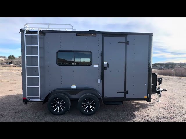 The Perfect 7x14 Multi Use Cargo Trailer for sale!  Loaded with features!