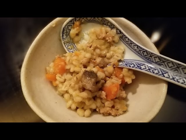 360 Chef - Making Turkey, Mushroom, and Barley Casserole in the Instant Pot - geoffmobile