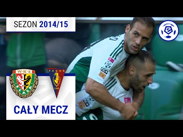 (1/2) Śląsk Wrocław - Pogoń Szczecin | CAŁY MECZ | Ekstraklasa 2014/15 | 37. Kolejka