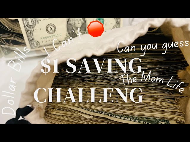 $1 Savings Challenge| I can’t believe how much I saved| Saved A-LOT| WE FINALLY GET TO GO