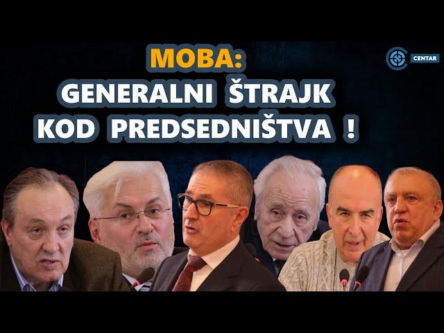 Moba  otkrila: Ovo je plan Prelazne Vlade Srbije - idemo na Generalni štrajk kod Predsedništva!