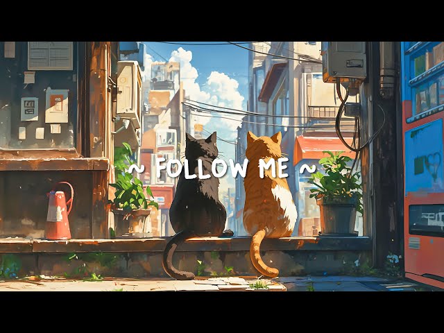 Follow Me 🐈 Nice Lofi Song for Your Relaxation (Official Music)