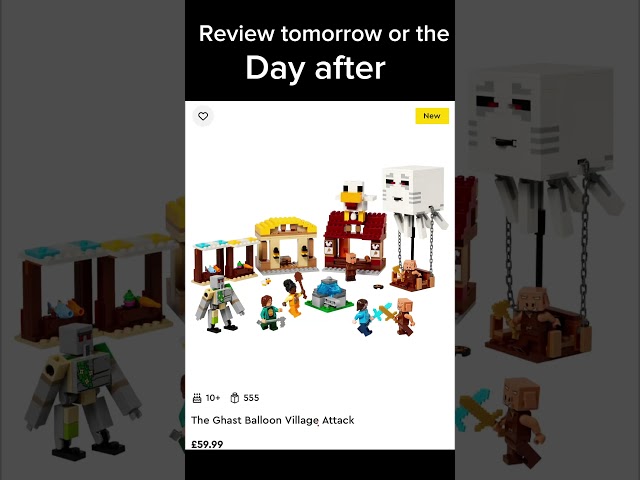 Set preview review tomorrow #minecraft #lego #minecraftlego #foryou #viral #gtag #vr #gorillatag