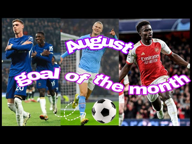 August Top-10 goals of the month 2024-25 #premierleague