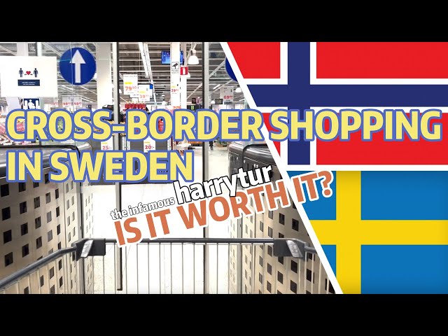 Quick Trip to Sweden (Harrytur) | border crossing by bus, shopping haul | filipinos in norway