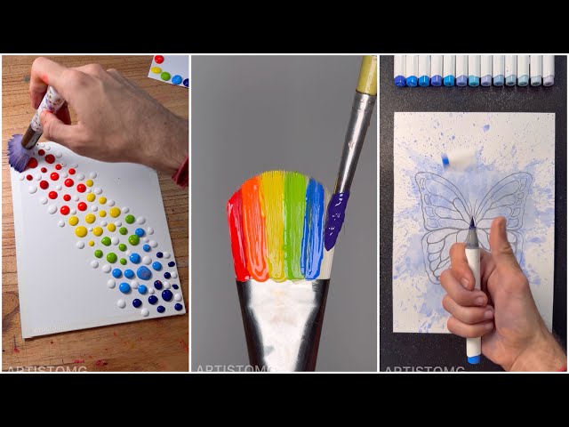 20 Viral Art Ideas to Get Inspired from ARTISTOMG 💡✨