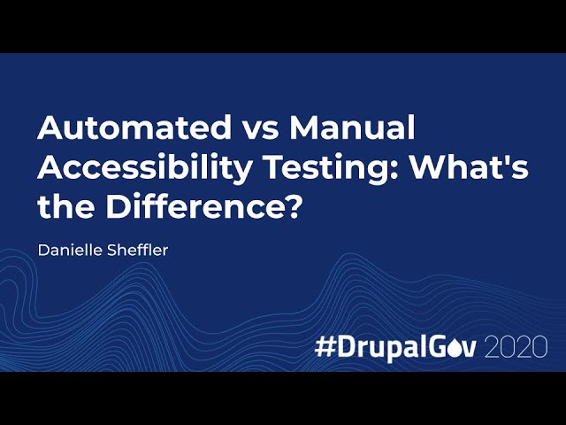 Automated vs Manual Accessibility Testing   What's the Difference?