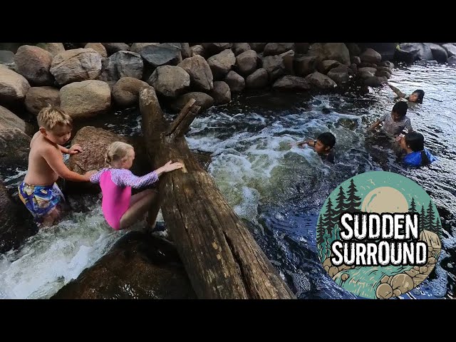 Children Exploring the River [360 Video]