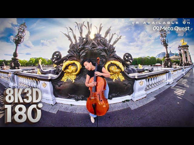 FEAR by Nesrine - Live Cello Experience in Paris, France | 3D VR 180° Music Video