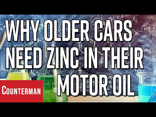 Why Older Vehicles Need Zinc in Their Motor Oil