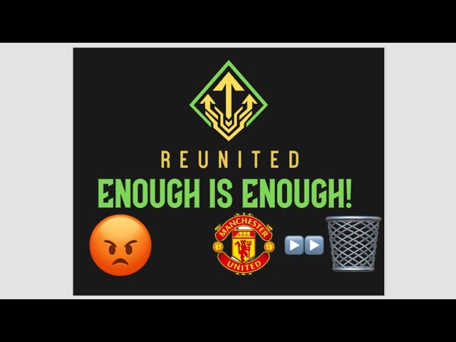 MANCHESTER UNITED NEWS🚨 ENOUGH IS ENOUGH!🚨