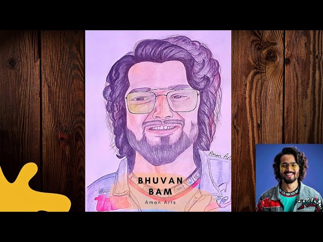 Bhuban Bam Drawing 🤩 | Bhuvan Bam | #bbkivines @BBKiVines