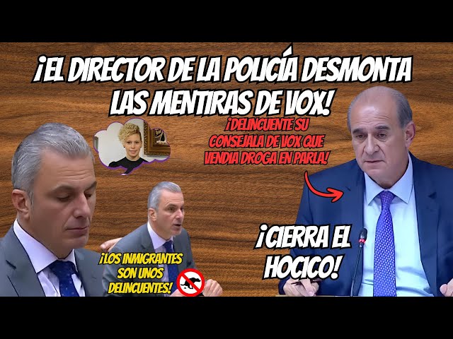 Francisco Pardo Director de la policía Explota Contra Vox  '¡Dejen de Mentir Sobre la Inmigración!