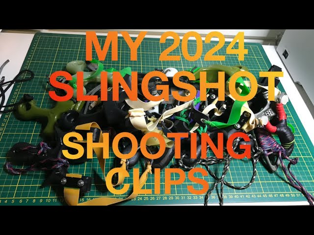 My 2024 Slingshot shooting compilation