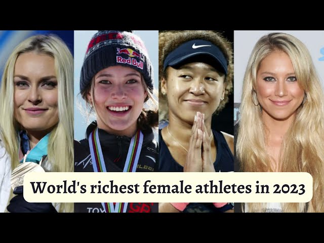 Top 10 World's richest female athletes in 2023 | Richest Female Athletes