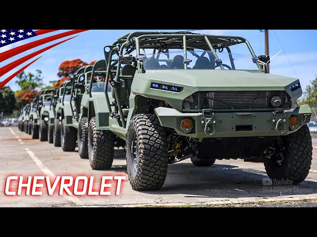 New 9-Seater "Chevrolet" ISV in Action – M1301 Infantry Squad Vehicle