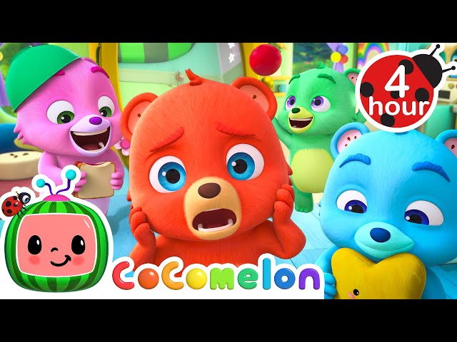 Rainbow Bear Party! 🌈| NEW 🎨 Cocomelon - Nursery Rhymes | Fun Cartoons For Kids