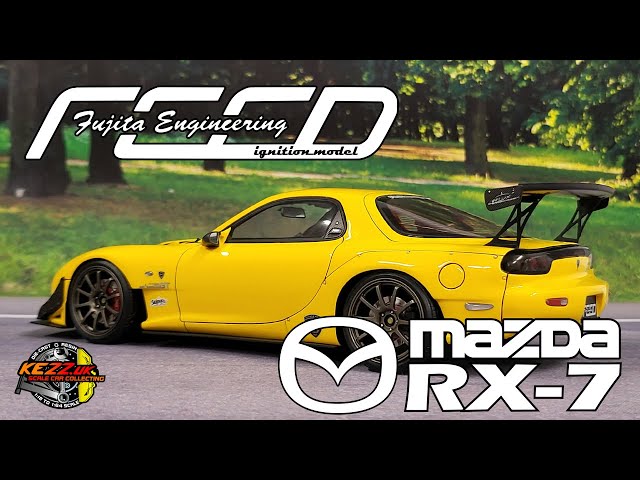 Mazda (Efini) RX-7 FD3S Feed - Fujita Engineering version - JDM Ignition models in 1:18 scale Resin