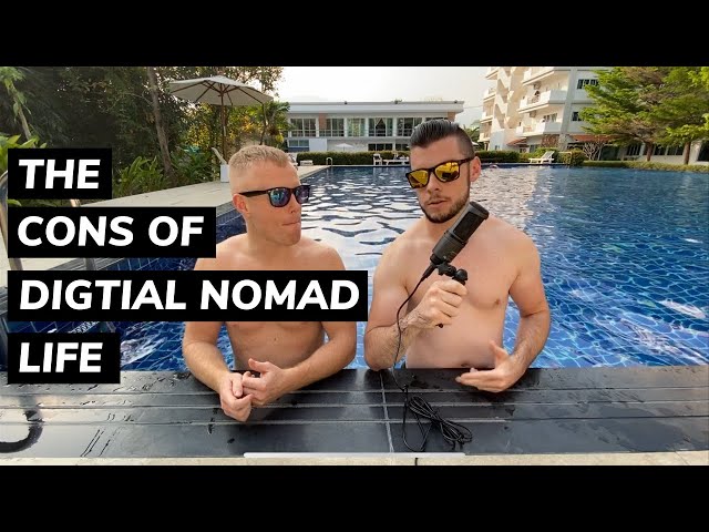 Digital Nomad Lifestyle 5-Year REVIEW: "Hidden Downsides" 🌴🎙LTLP95 (and how we handle them) ft Evan