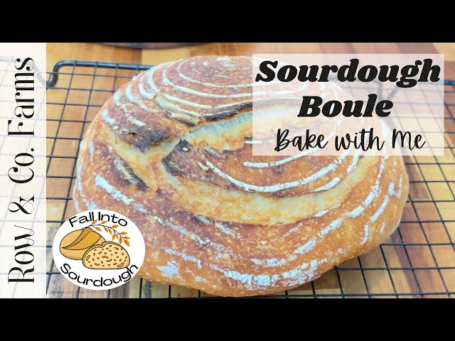 Sourdough Boule #fallintosourdough