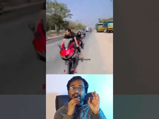 Chapri Biker ne Public road pe dusre biker ki aisi taisi kar di | Follow Law & Drive safe #shorts