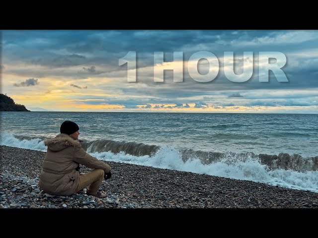 Ocean Sounds for Sleeping & Relaxation | 1 Hour of Deep Sleep Ocean Waves (No Loop)