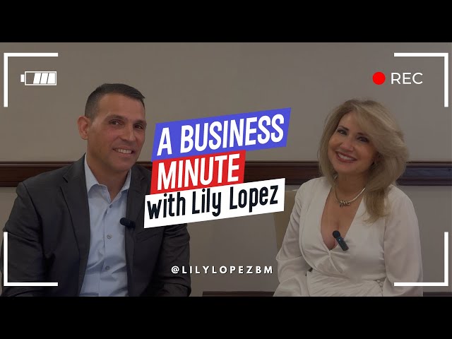 "A Business Minute with Lily Lopez" ft. Mike Fernandez, Vice President, Post Collections, Waste Pro