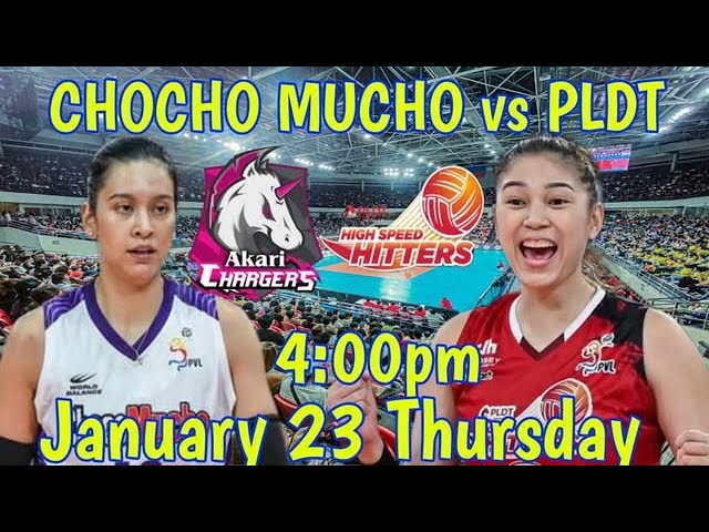 CHOCO MUCHO vs PLDT I LIVE SCORES and COMMENTARY