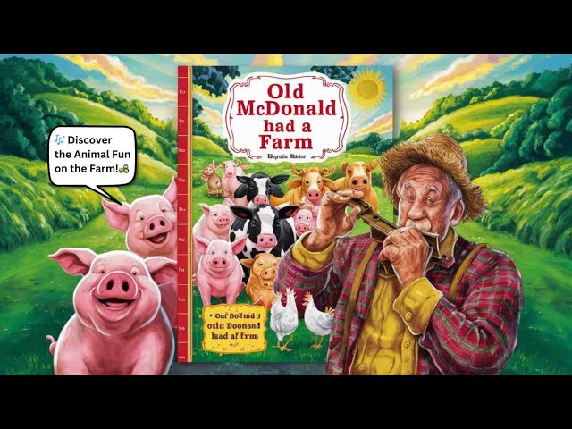 🚜Old MacDonald's SECRET Farm Friends Revealed!🐷#nurseryrhymes #kidssongs #learningthroughplay