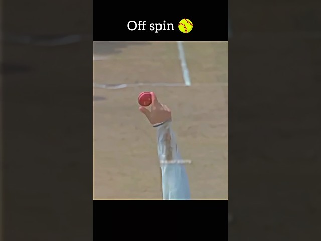 OFF SPIN GRIP KAISE PAKRE 😱 #cricket #shorts