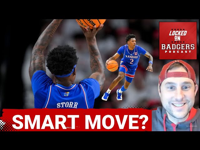 Did AJ Storr make the smart move transferring from the Wisconsin Badgers to the Kansas Jayhawks?