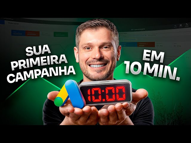 Live #125 - Crie sua primeira campanha no Google Ads em 10 minutos