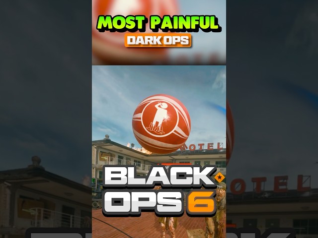 The Most PAINFUL DARK OPS in BLACK OPS 6: ZOMBIES