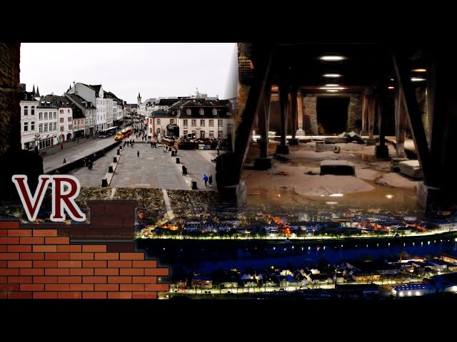 Roman ruins in modern Trier - VR180 3D 360