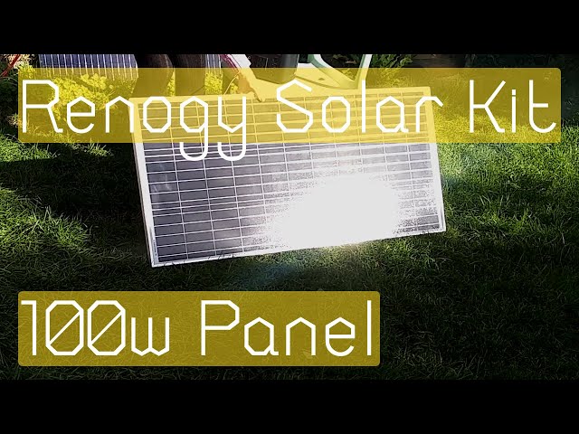 Amazon accidently sent me a Renogy 100W Solar Panel Kit and let me keep it! :O ... is it good?