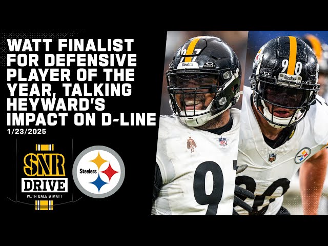 Watt a DPOY Finalist, Heyward's HOF Resume, Steelers Mock Draft | SNR Drive | Pittsburgh Steelers