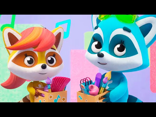 Musipaches 🦝 Mosaico + Pirata ❤️ Dibujos animados | Canciones infantiles