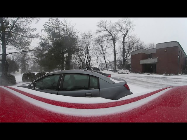 Blizzard January 2018 in Delaware - 360 Video clip 1